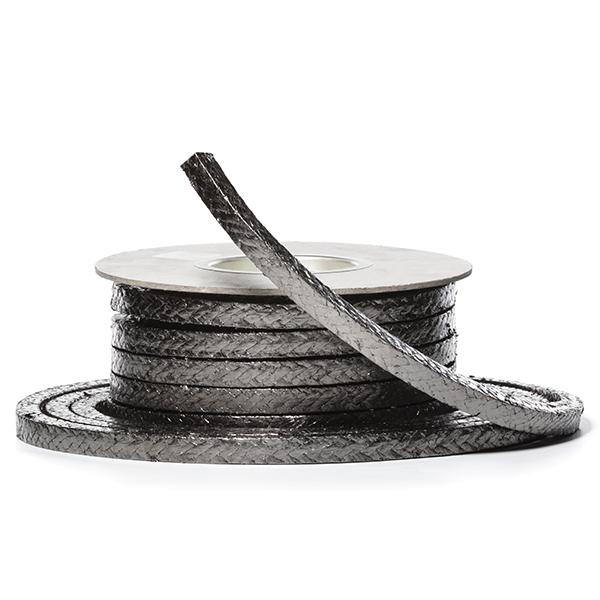 Pilotpack 4000. High purity graphite packing with inconel for high temperature valves and pumps.