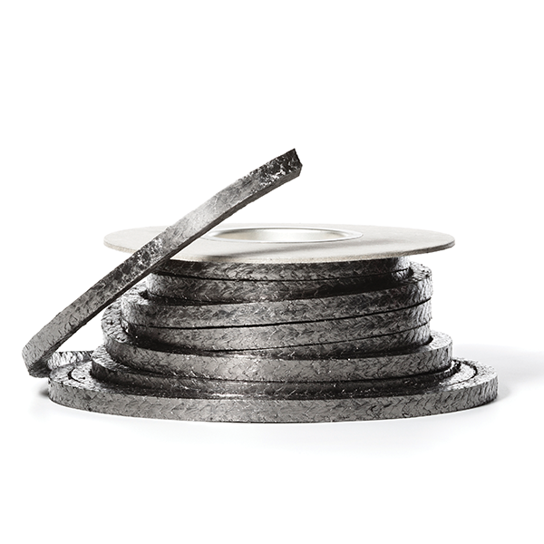 Pilotpack 4001. High purity graphite packing for high temperature valves and pumps.